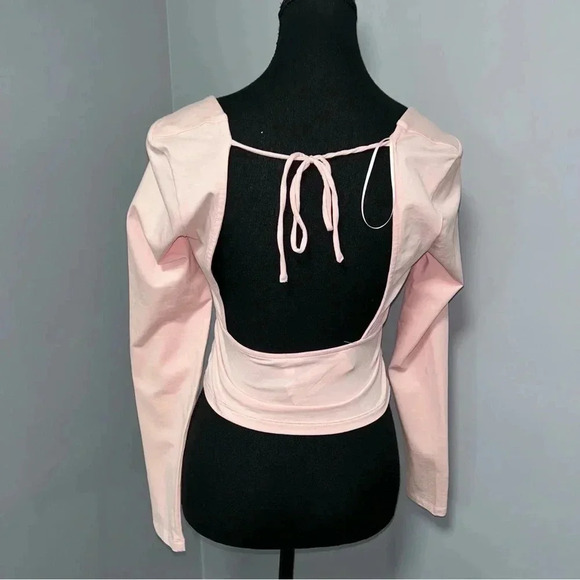 Garage  Tyler Tie Back Crop Top - Picture 4 of 9